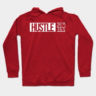 Hustle Time (white txt) Hoodie